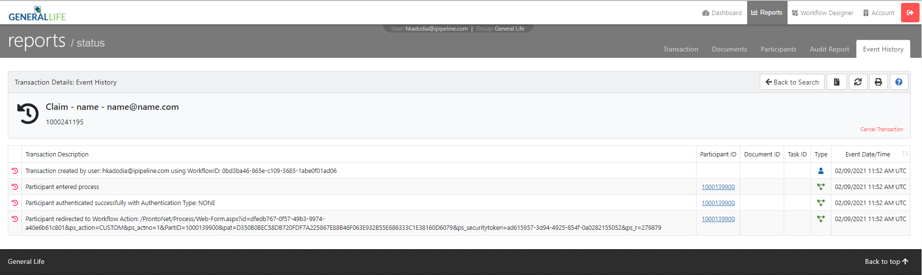 screenshot of AlphaTrust e-Sign
